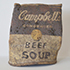 Rusted Campbell's Soup Can(Beef Soup)